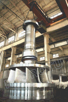 फ्रांसिस टरबाइन क्षमता 100KW के लिए क्षैतिज / कार्यक्षेत्र दस्ता फ्रांसिस टरबाइन धावक - पनबिजली में 20MW
