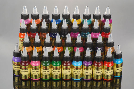 Kinh tế vô trùng thường trực Mực Trang điểm Tattoo / Da Pigment Ink Tattoo