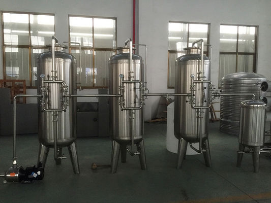 Système complètement automatique de filtration de l'eau d'osmose d'inversion SUS304/316L pour la maison