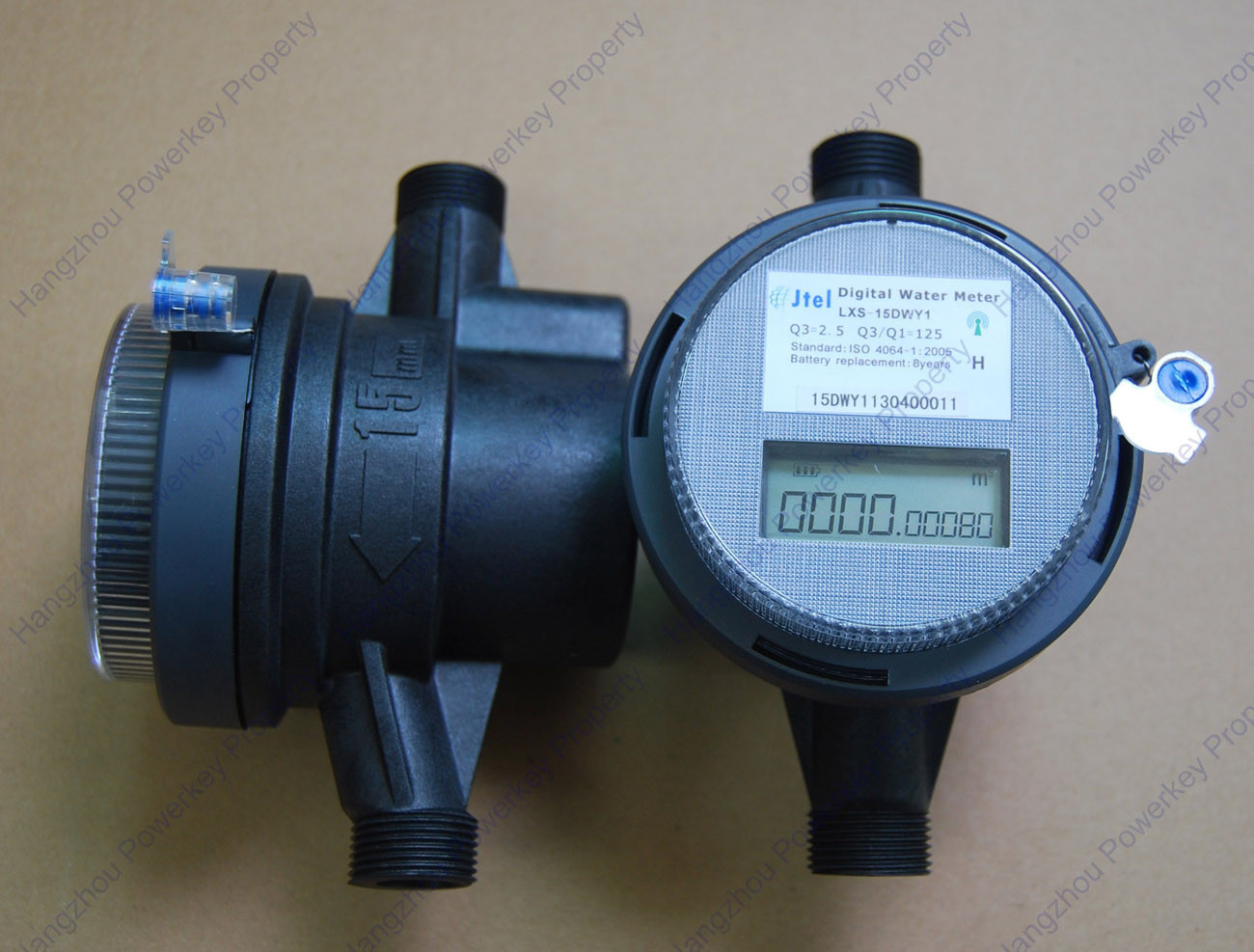 Automatic Read Residential Plastic Multi Jet Water Meter With PDA ...