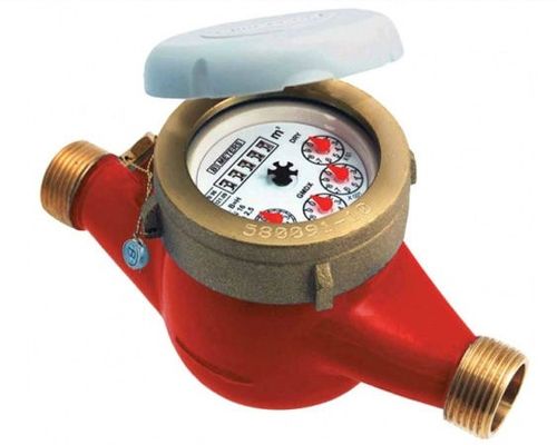 Perumahan multi Jet Meter Air DN15 ~ DN50