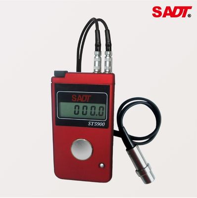 Couleur rouge ultrasonique de la mesure d'épaisseur de mur en acier ST5900 Digital tenue dans la main avec la gamme de 1.2mm - de 200mm